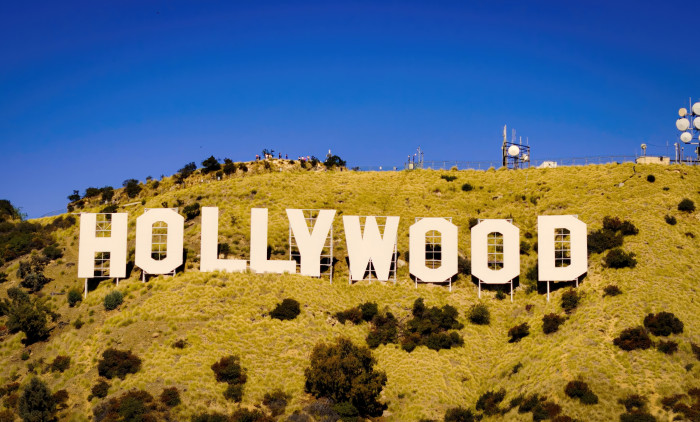 Close,Up,View,Over,The,Hollywood,Sign,In,Los,Angeles