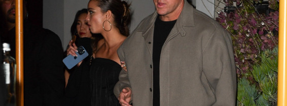 Channing Tatum and Inka Williams depart CAA pre-Oscar party in Los Angeles