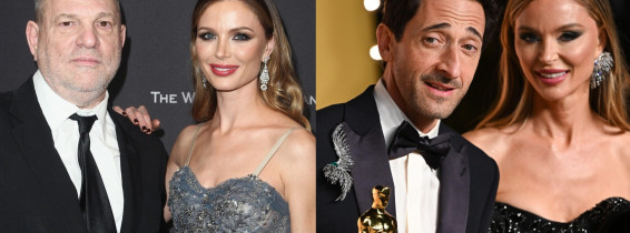 harvey weinstein, georgina chapman, adrien brody