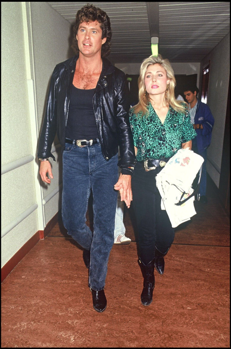 David Hasselhoff și Pamela Bach