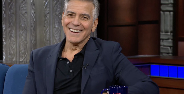 George Clooney parle de sa nouvelle pièce de Broadway au Late Show