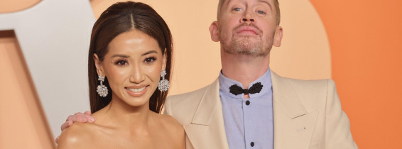 Macaulay Culkin, Brenda Song attend the 2025 Vanity Fair Oscar Party at Wallis Annenberg Center for the Performing Arts on March 02, 2025 in Beverly Hills, California. Photo: CraSH/imageSPACE/MediaPunch