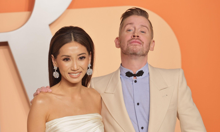 Macaulay Culkin, Brenda Song attend the 2025 Vanity Fair Oscar Party at Wallis Annenberg Center for the Performing Arts on March 02, 2025 in Beverly Hills, California. Photo: CraSH/imageSPACE/MediaPunch