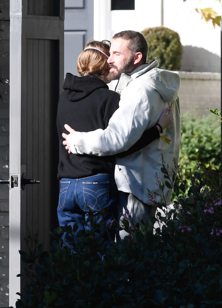 Ben Affleck is Spotted Hugging Daughter Violet in Los Angeles