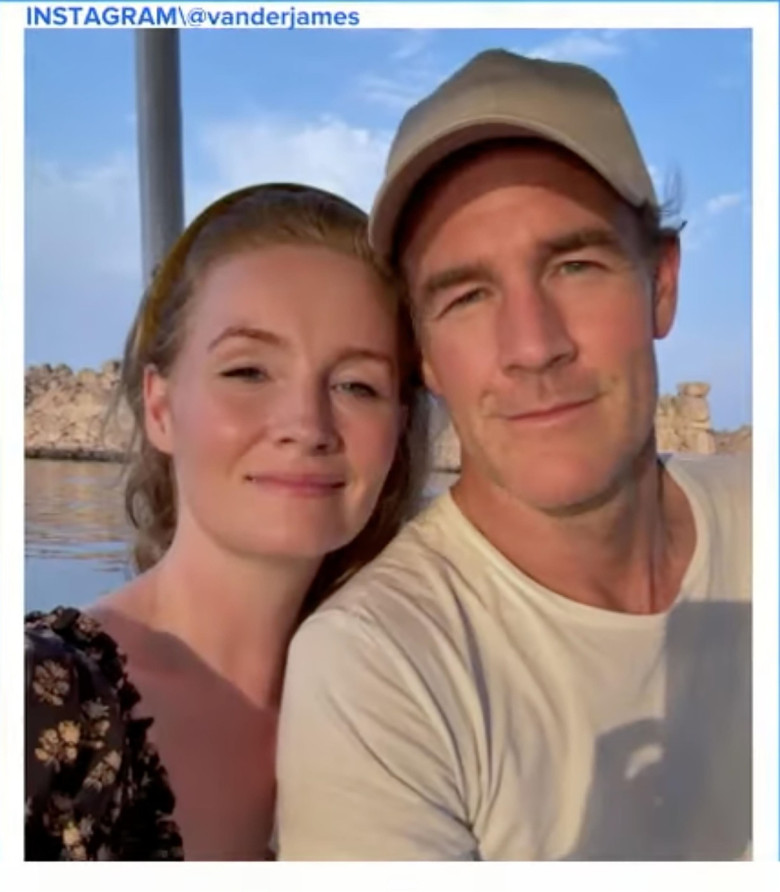 James Van Der Beek și soția lui