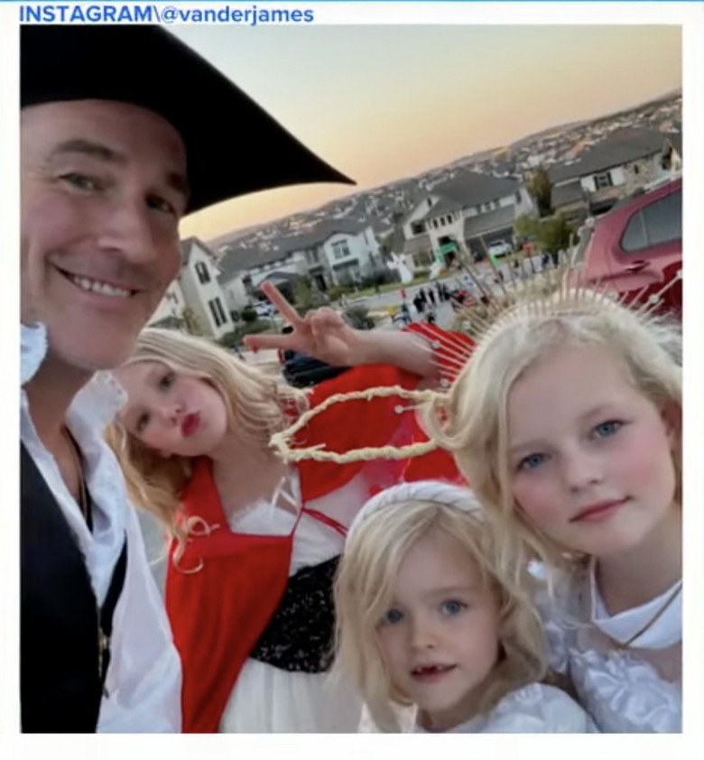 James Van Der Beek familie