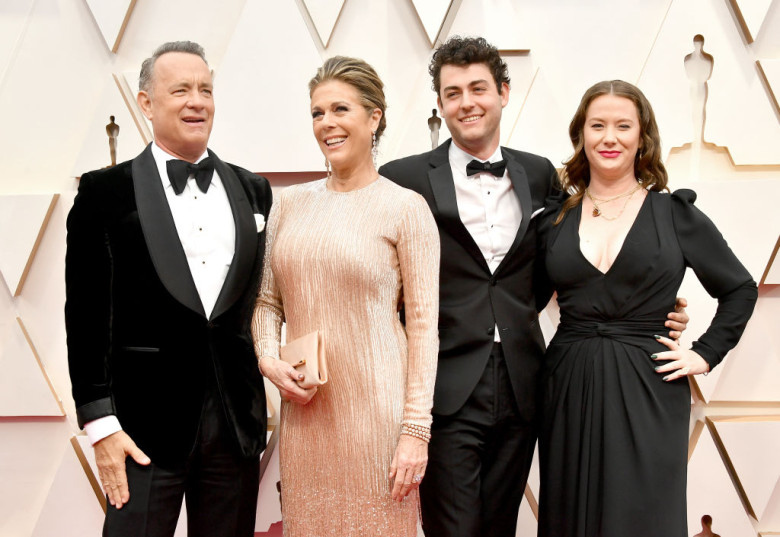 tom hanks, rita wilson, truman hanks si elizabeth anne hanks