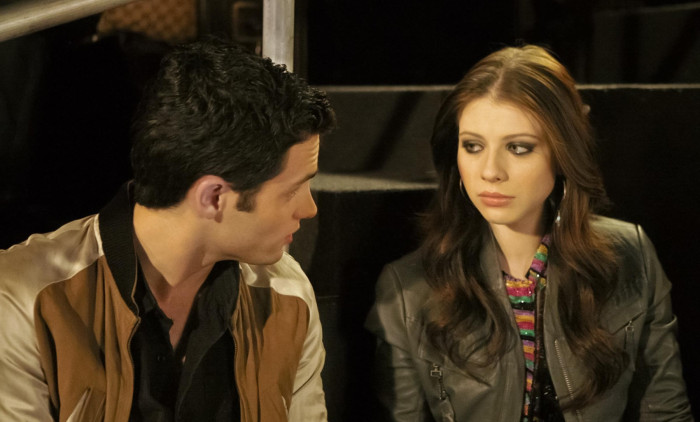 Michelle Trachtenberg și Penn Badgley