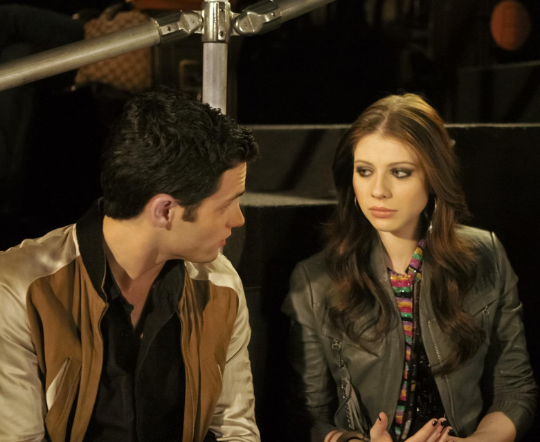 Michelle Trachtenberg și Penn Badgley