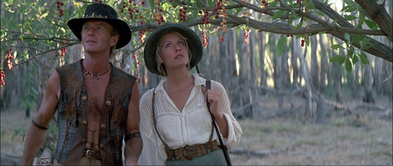 Paul Hogan și Linda Kozlowski in Crocodile Dundee