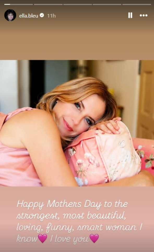 Ella Bleu, omagiu adus lui Kelly Preston
