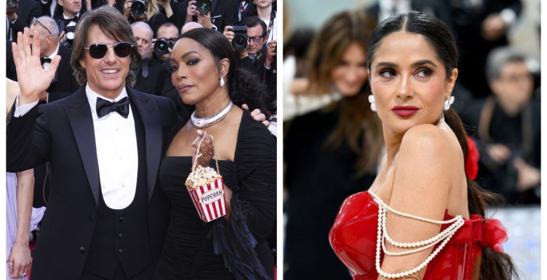 Salma Hayek a fost pe platourile de filmare de la MI8