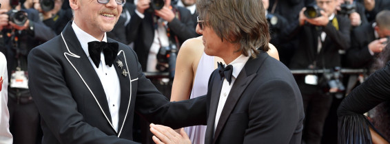 Simon Pegg și Tom Cruise