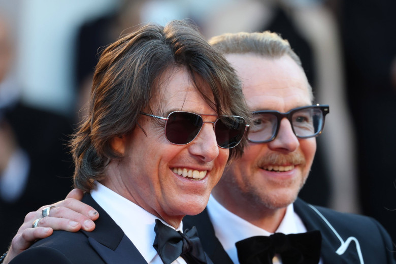 Simon Pegg și Tom Cruise