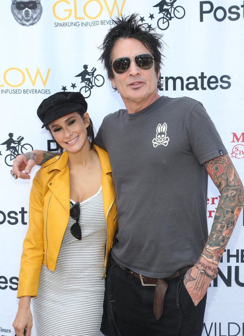Beverly Hills, Ca. 26th May, 2018. Brittany Furlan, Tommy Lee, at Off The Menu x Postmates: Secret Burger Showdown at Wallis Annenberg Center for the Performing Arts in Beverly Hills, California on May 26, 2018. Credit: Faye Sadou/Media Punch/Alamy Live N