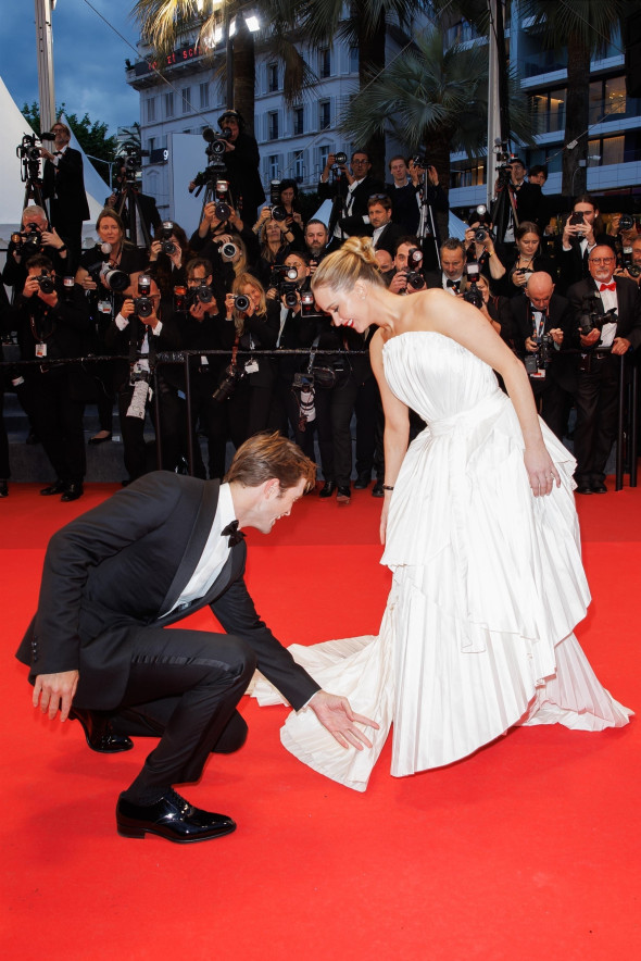 Robert Pattinson și Jennifer Lawrence/ Profimedia