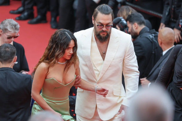 Jason Momoa și Adria Arjona/ Profimedia