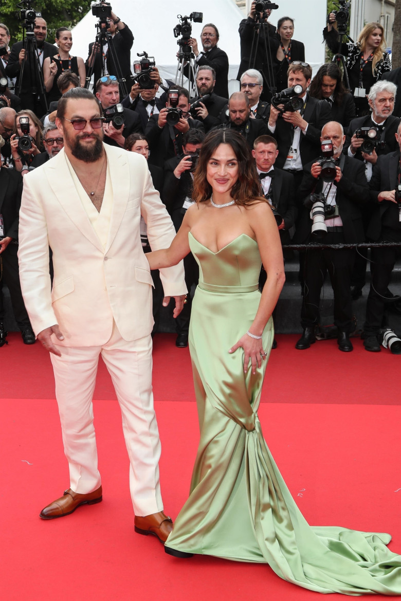 Jason Momoa și Adria Arjona/ Profimedia