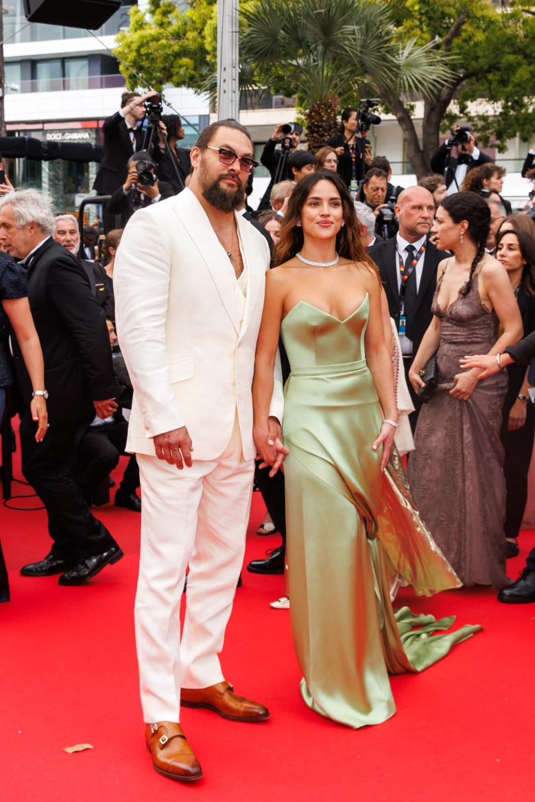 Jason Momoa și Adria Arjona/ Profimedia