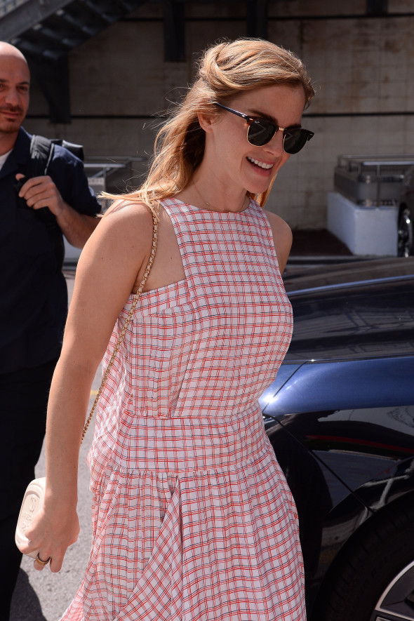 Emma Watson Goes To Palais Des Festivals In Cannes, France - 21 May 2025