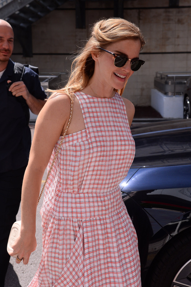 Emma Watson Goes To Palais Des Festivals In Cannes, France - 21 May 2025