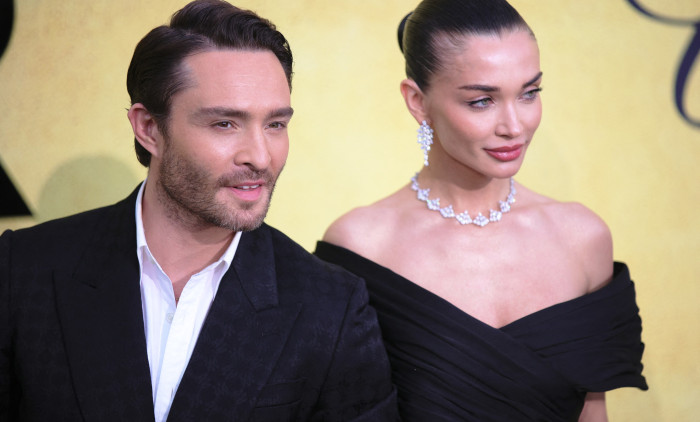 Ed Westwick și Amy Jackson/ Profimedia