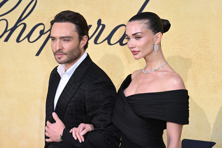 Ed Westwick și Amy Jackson/ Profimedia