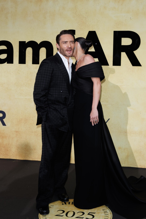 Ed Westwick și Amy Jackson/ Profimedia