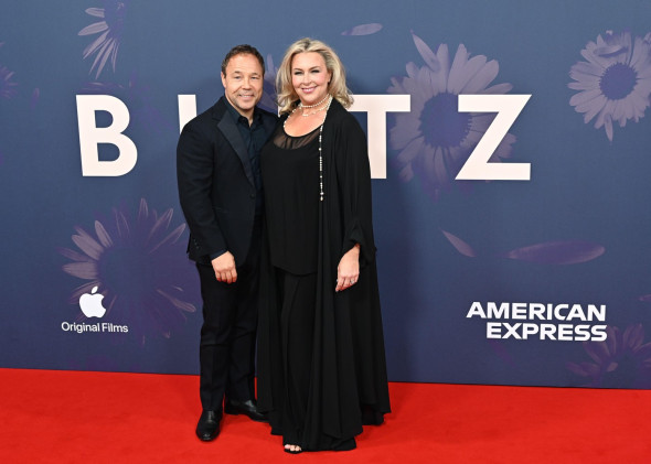 LONDON, UK. 9th Oct, 2024. Stephen Graham and Hannah Walters attends "Blitz" World Premiere - Opening Night Gala - 68th BFI London Film Festival in London, UK. (Photo by 李世惠/See Li/Picture Capital) Credit: See Li/Picture Capital/Alamy Live News