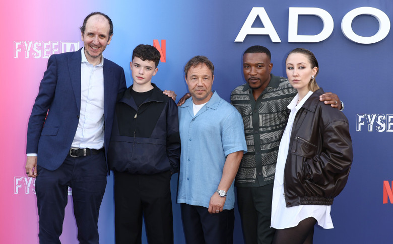 Jack Thorne, Stephen Graham, Owen Cooper, Ashley Walters și Erin Doherty/ Profimedia