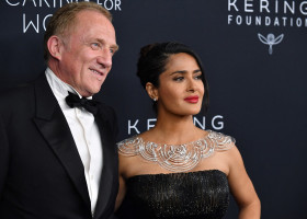 Francois-Henri Pinault și Salma Hayek