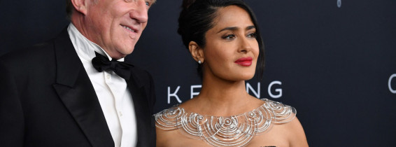 Francois-Henri Pinault și Salma Hayek