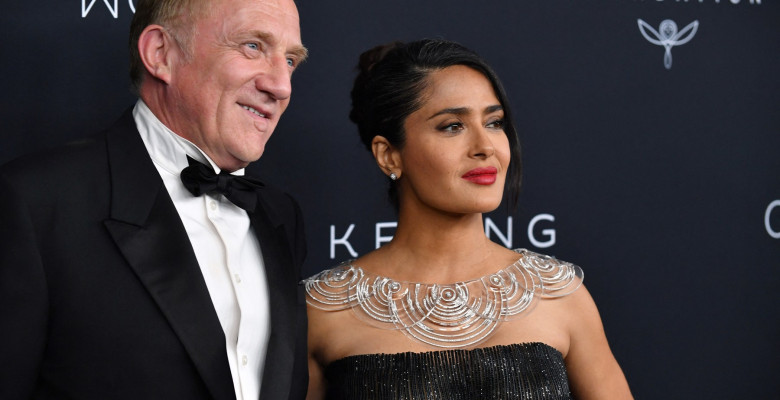 Francois-Henri Pinault și Salma Hayek