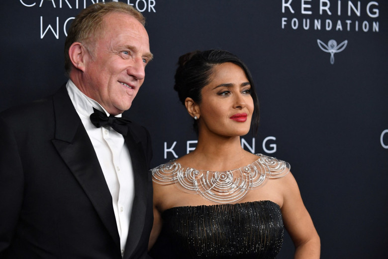 Francois-Henri Pinault și Salma Hayek