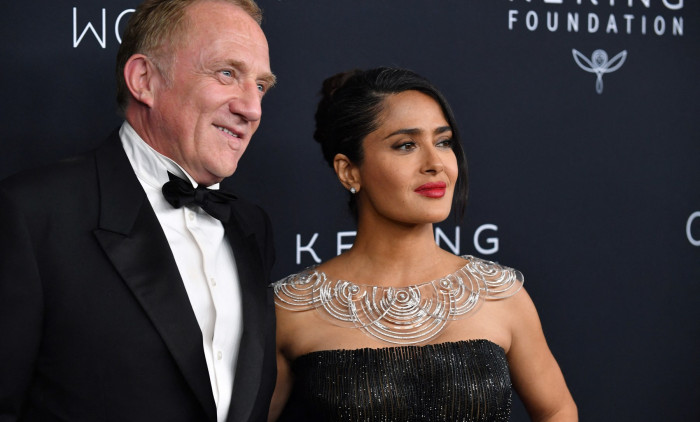 Francois-Henri Pinault și Salma Hayek