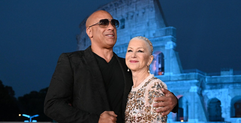 Vin Diesel și Helen Mirren