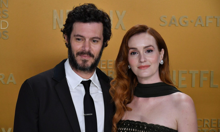 Adam Brody and Leighton Meester attend the 31st Annual Screen Actors Guild Awards at Shrine Auditorium and Expo Hall on February 23, 2025 in Los Angeles, California. Photo: C Flanigan/imageSPACE Credit: Imagespace/Alamy Live News