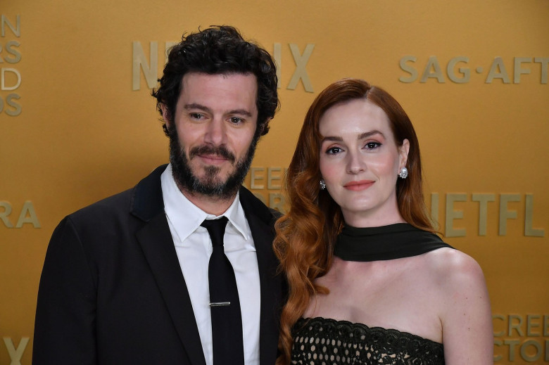 Adam Brody and Leighton Meester attend the 31st Annual Screen Actors Guild Awards at Shrine Auditorium and Expo Hall on February 23, 2025 in Los Angeles, California. Photo: C Flanigan/imageSPACE Credit: Imagespace/Alamy Live News