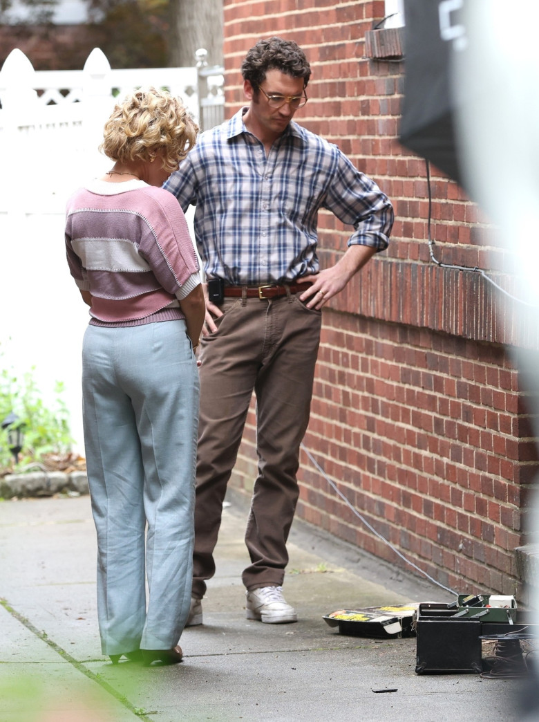 Adam Driver, Scarlett Johansson, and Miles Teller spotted filming "Paper Tiger" in Queens