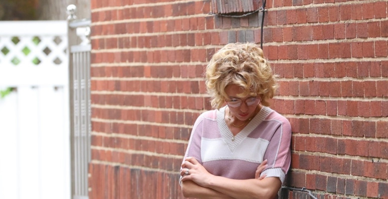 Adam Driver, Scarlett Johansson, and Miles Teller spotted filming "Paper Tiger" in Queens