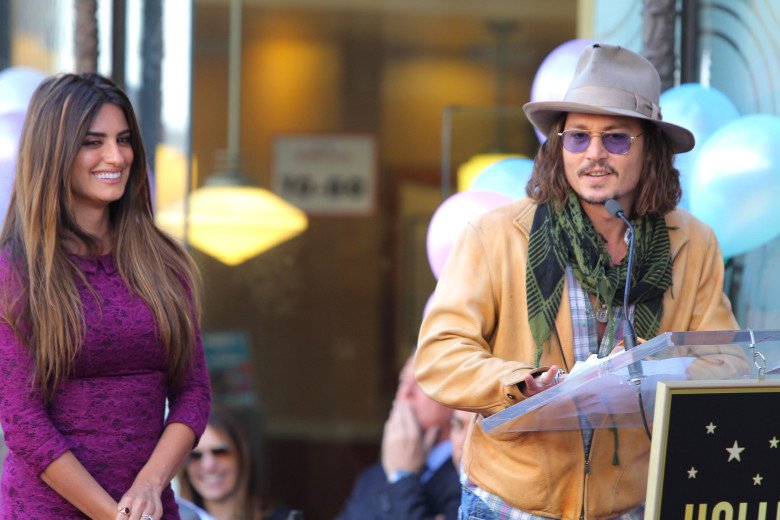 Penelope Cruz and Johnny Depp in Hollywood  Pt 2