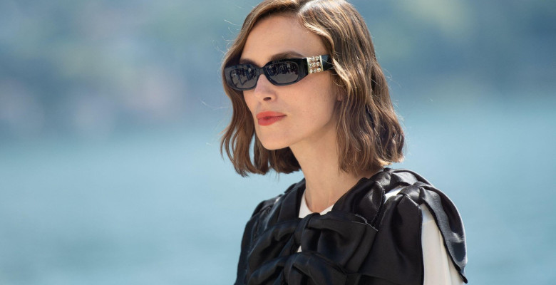 Como, Italy. 29th Apr, 2025. Keira Knightley attending the Chanel Cruise 2025 fashion show at Villa D'Este in Como, Italy, on April 29, 2025. Photo by Aurore Marechal/ABACAPRESS.COM Credit: Abaca Press/Alamy Live News