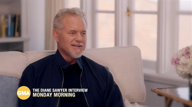 Eric Dane chokes back tears over ALS diagnosis as he sits down with Diane Sawyer for Good Morning America interview