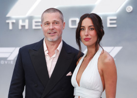 Brad Pitt și iubita lui, Ines de Ramon/ Profimedia
