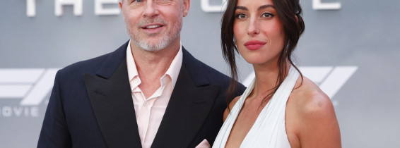 Brad Pitt și iubita lui, Ines de Ramon/ Profimedia
