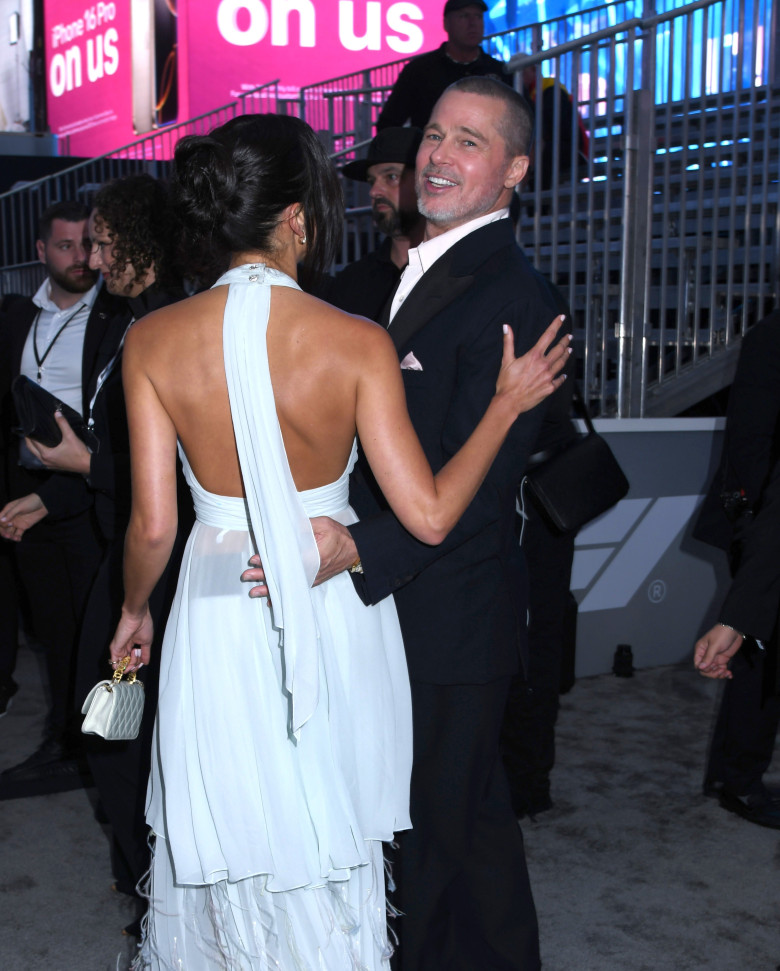 Brad Pitt și iubita lui, Ines de Ramon/ Profimedia