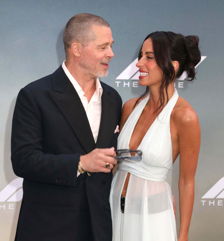 Brad Pitt și iubita lui, Ines de Ramon/ Profimedia