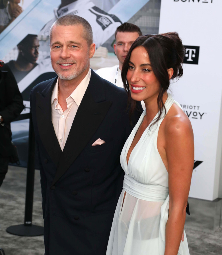 Brad Pitt și iubita lui, Ines de Ramon/ Profimedia