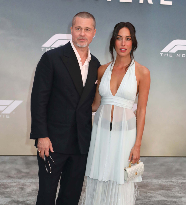 Brad Pitt și iubita lui, Ines de Ramon/ Profimedia