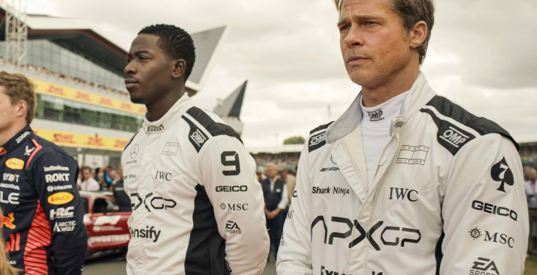 Damson Idris și Brad Pitt/ Profimedia